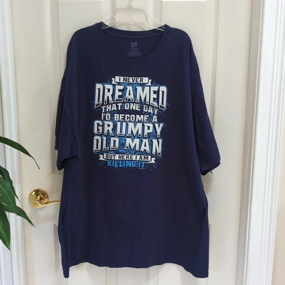 Hanes Comfort Soft Heavyweight Men's Short Sleeve Novelty Tee Size 2XL
